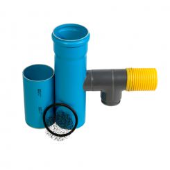 separador del sistema LUWA® DN 80 incl. sifón