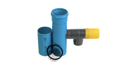 separador del sistema LUWA® DN 80 incl. sifón