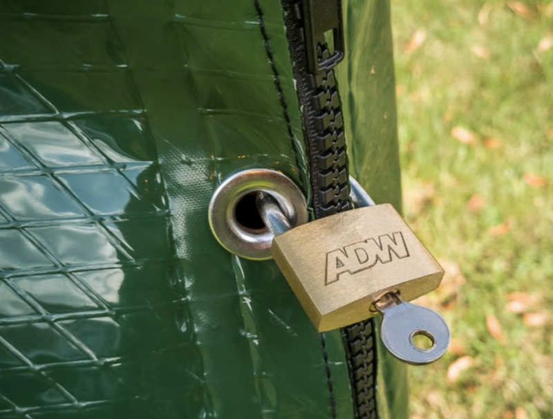 Protección contra robo de las bolsas de riego