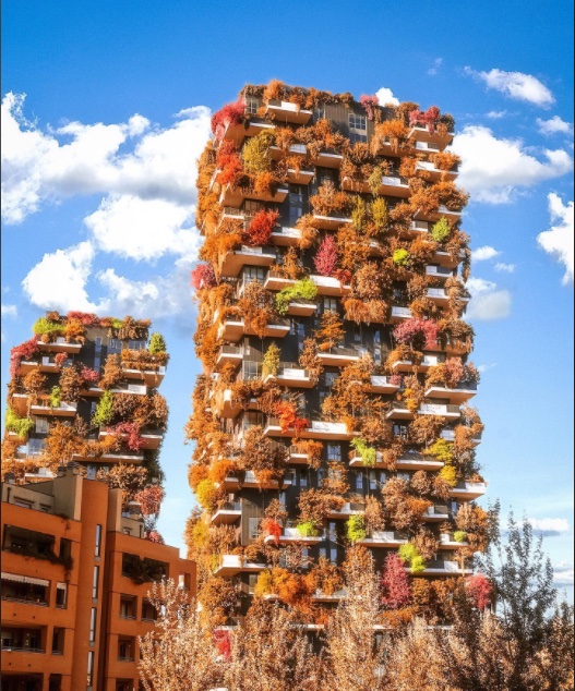 El bosque vertical gana premio internacional Highrise