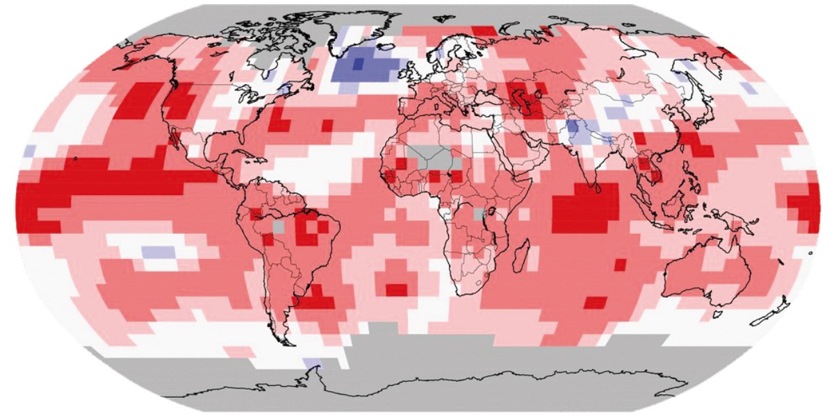El calentamiento global y el cambio climático